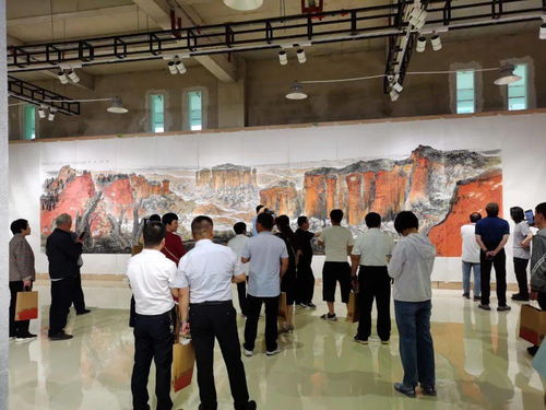 天地大美翰墨香——第十届通渭书画文化艺术节暨王建军中国画作品展盛大开幕