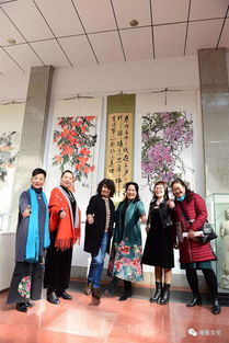 花都之梦映丹青——记潍坊市女书画家协会纪念“三八”国际劳动妇女节书画展青州巡展